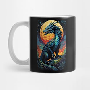 Psychedelic Dragon 1 Mug